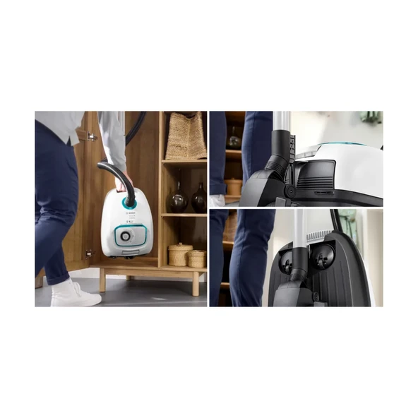 Bosch BGL41HYG2H ProHygienic 760 W Toz Torbalı Elektrikli Süpürge - 3