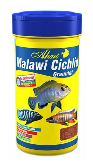 Ahm Malawi Cichlid Granulat Balık Yemi 1000 ml ürün görseli 1