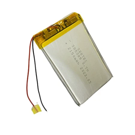 385385 3.7V 2150 MAh Li-Polymer Pil Devreli/1.5A ürün görseli