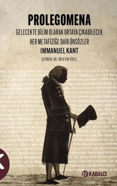 Prolegomena Gelecekte bilim olarak ortaya çıkabilecek her metafiziğe dair Önsözler ürün görseli