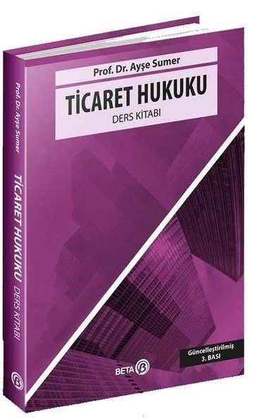 Ticaret Hukuku Ders Kitabı ürün görseli