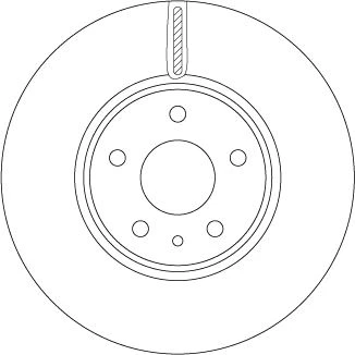 Ford On Fren Disk Aynası Yeni Kasa Mondeo 15> - Trw Df6811 ürün görseli