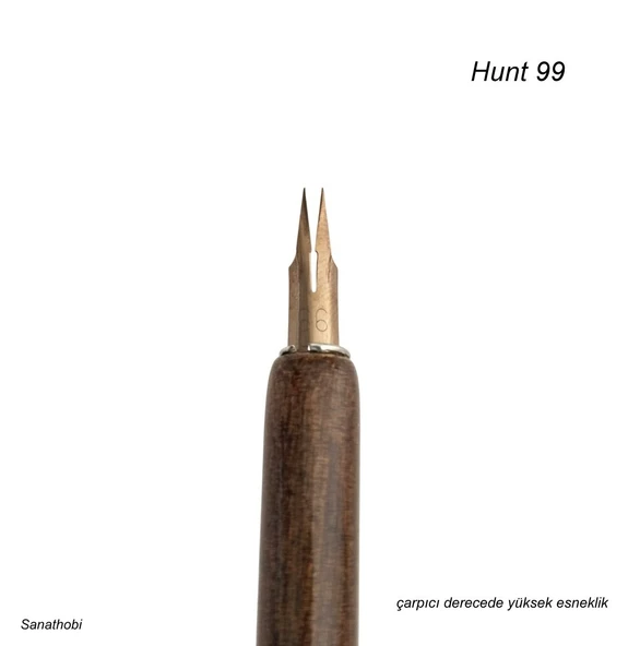 Speedball Hunt 99 Copperpalate divit uç-tarama divit, gölge yazı-1 Adet - Resim 2