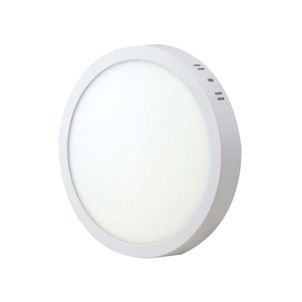 24 Watt Yuvarlak Sıva Üstü Beyaz Led Panel Tavan Armatürü Spot Led Lamba 30 cm