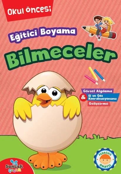 Eğitici Boyama - Bilmeceler ürün görseli