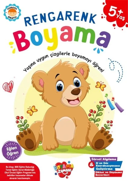 Rengarenk Boyama 5 Yaş ürün görseli 1