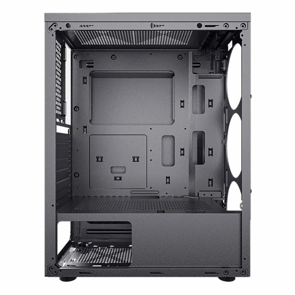 GameBooster GB-F3101B USB 3.2 ARGB ATX Mid Tower Siyah Kasa - Resim 2