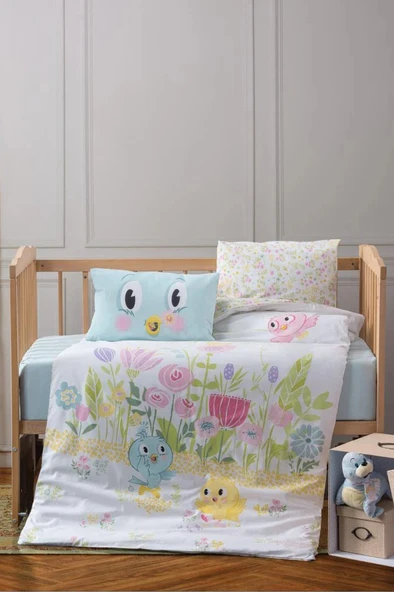 Cotton Box Bebek Nevresim Takimi Jolly Mavi