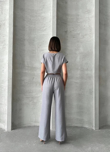 Bluz pantolon takım s255057 - Resim 6