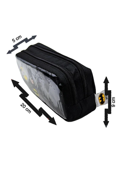 Piano Batman Lisanslı 2 Bölmeli Kalemlik ( Kod:2234 ) - 3