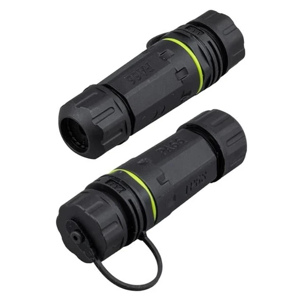 PowerMaster PM-24592 Dişi - Dişi IP68 Su Geçirmez RJ45 Konnektör - 2