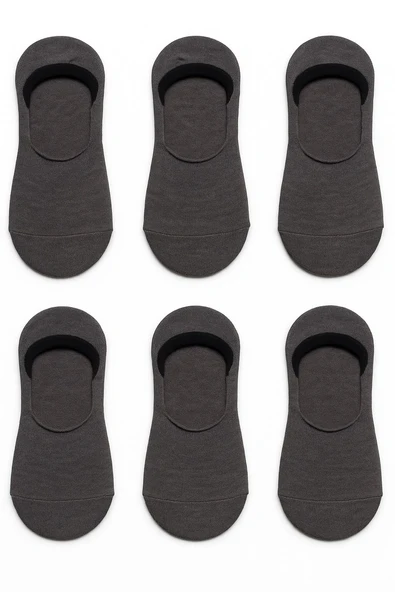 Plus Scorpion Erkek Pamuklu Babet Çorap 6’lı Paket – 40-44 Numara – Kaymaz – Günlük ve Spor Kullanım - Resim 2