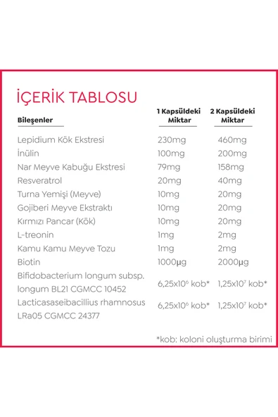 Next-Microbiome Probiome-Boost Probiyotik ve Prebiyotik 60 Kapsül - 5