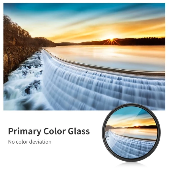 K&F Concept 37mm B-SERIES ND2-ND400 (1 ile 9 Stop) ND Filtre - Resim 2