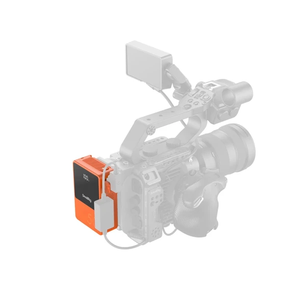 SmallRig 4871 VB50 Mini V Montajlı Pil (Turuncu) - Resim 7