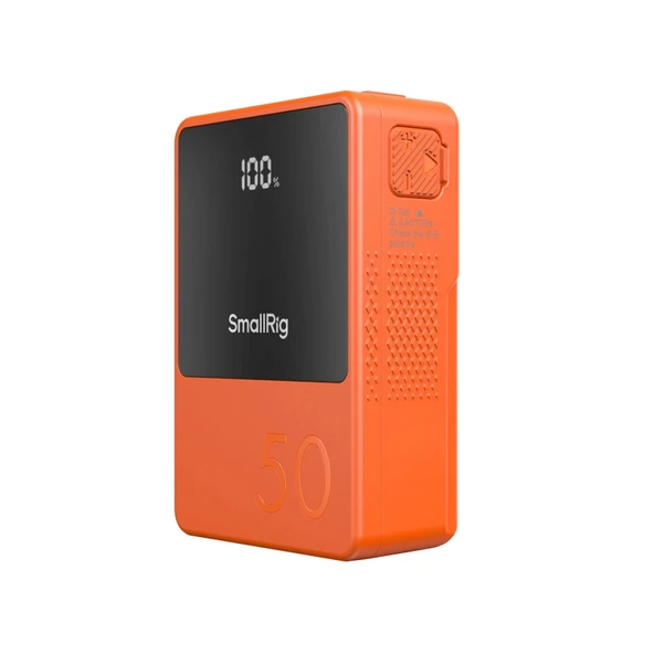 SmallRig 4871 VB50 Mini V Montajlı Pil (Turuncu) - Resim 6