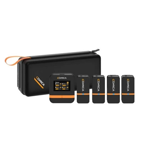 Comica Vimo Q (4) Kanallı Mini Kablosuz Mikrofon - Resim 8