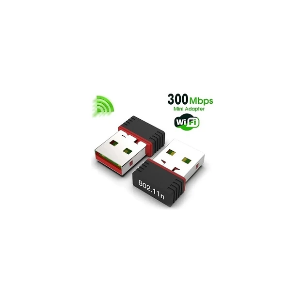 300Mbps Usb 2.0 802.11n /G /B Wireless Mini Wifi Kablosuz Alıcı - 4