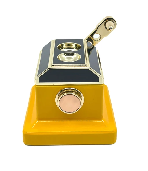 Özel Saklama Kutusunda Masa Tipi Puro Makası - Kesicisi Düz Kesim / V-Cut Kesim - Resim 3