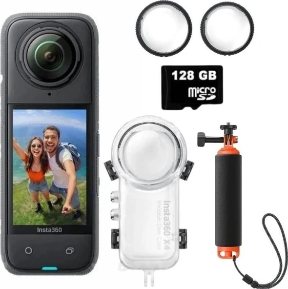 Insta360 X4 Aksiyon Kamerası - Görünmez Dalış Kiti ürün görseli