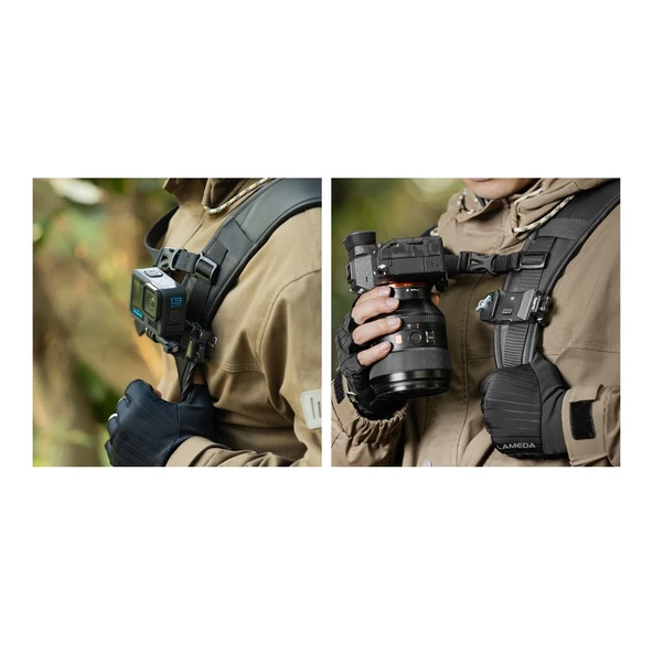 SmallRig 5053 Hızlı Çıkarma Montaj Plakalı  Kamera Klipsi Kiti - 3