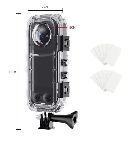 Oem Mark Insta 360 X4 Uyumlu Su Geçirmez Kılıf - Resim 2