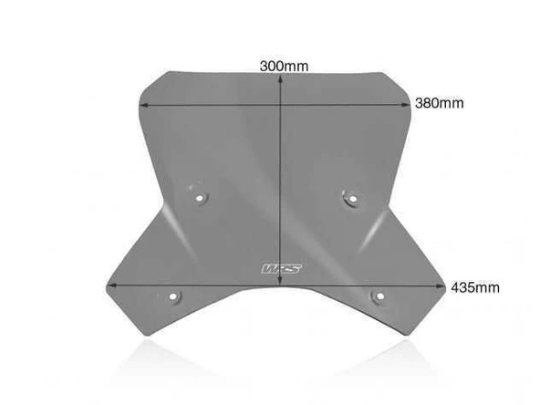 WRS KTM 1290 SUPER ADVENTURE S 2021-2024 RÜZGAR SİPERLİĞİ KOYU FÜME - Resim 3