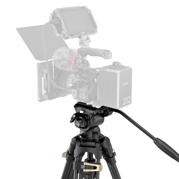 SmallRig 4686 AD-01S  Profesyonel Video Tripod Kiti - 8