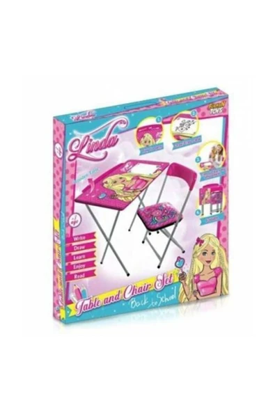 Ders Çalışma Masası Linda Masa Sandalye Seti