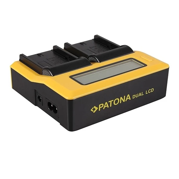 Patona 7525 Sony NP-F970 Serisi İçin İkili LCD Ekranlı USB Şarj Aleti ürün görseli