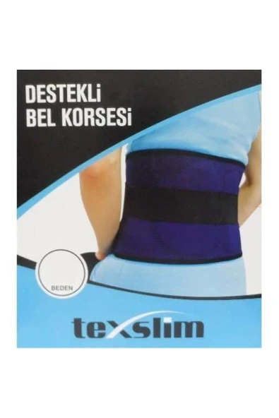 Bel Korsesi Siyah Çelik Destekli - 2