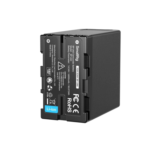 SmallRig 4670 BP-U60 Video Kamera Pili - Resim 3