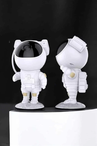 Astronot Görünümlü Projeksiyon Speaker Taşınabilir - Resim 4