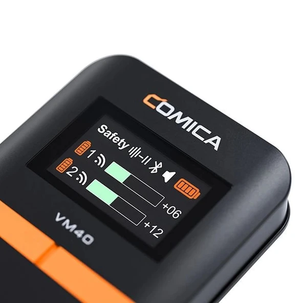 Comica VM40 Süper Kardiyoid 2.4G Kablosuz Boom Mikrofon - Resim 6