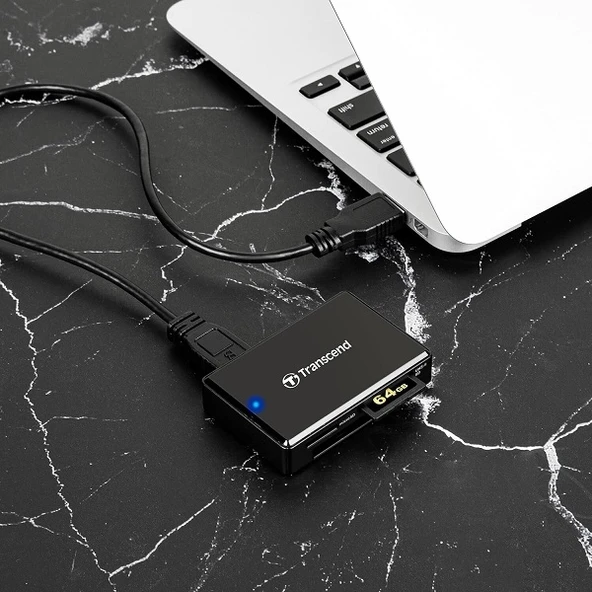 Transcend TS-RDF9K2 ALL-IN-1 UHS-II Multi Gen1 Usb 3.1 Kart Okuyucu - 3