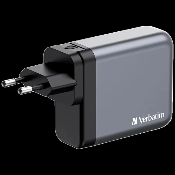 Verbatim 32203 - V GNC-140 GaN Charger 140W 3-USB-C / 1-USB-A  Çıkışa Sahiptir ürün görseli