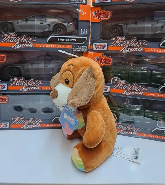 Oyuncak Peluş Sevimli Uyku Arkadaşı Köpek 20 cm - 2