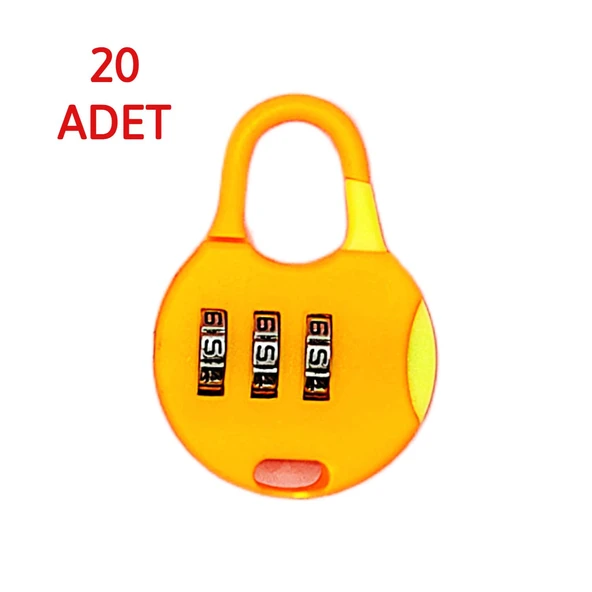 Olgun Toys Şifreli Mini Kilit 20 Adet ürün görseli