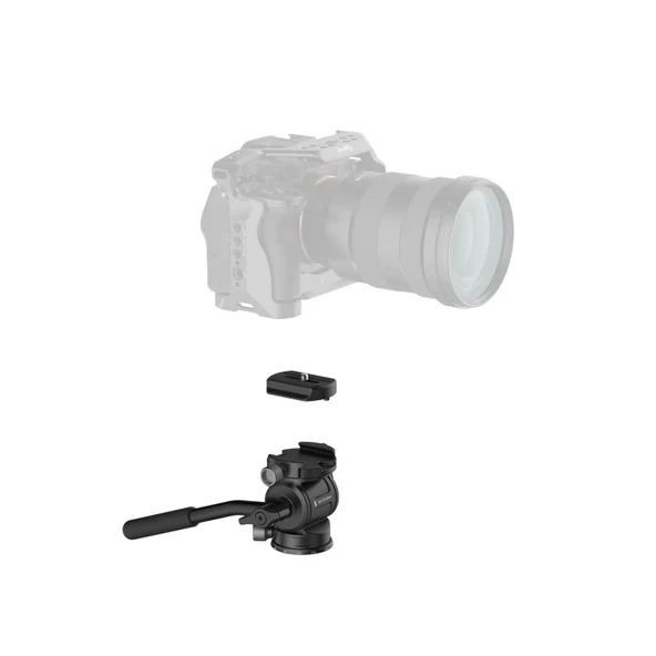 SmallRig 4937 CT150 Seyahat Video Tripod Seti - Resim 4