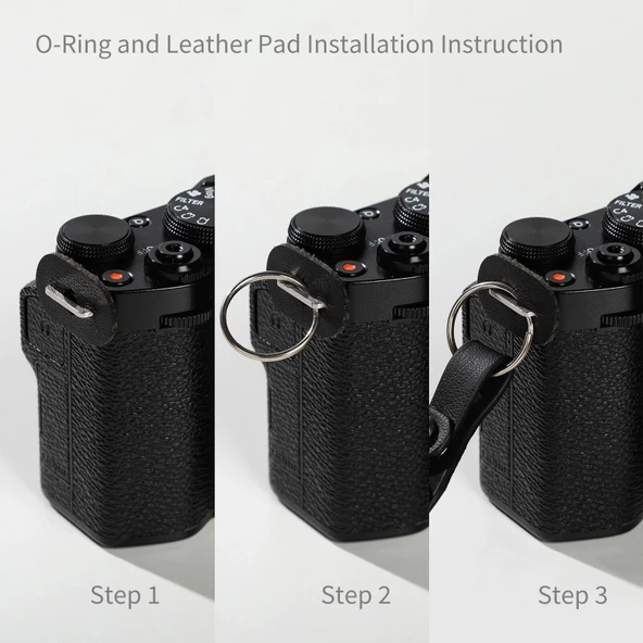 SmallRig 4882 Evrensel Örgülü Omuz Askısı (Siyah) - Resim 6