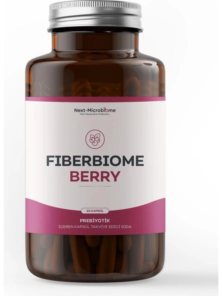 Next-Microbiome Fiberbiome-Berry Prebiyotik 60 Kapsül - 1