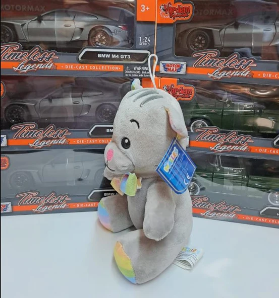 Oyuncak Peluş Sevimli Uyku Arkadaşı Kedi 20 cm - 2