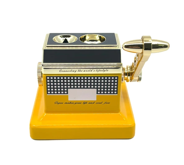 Özel Saklama Kutusunda Masa Tipi Puro Makası - Kesicisi Düz Kesim / V-Cut Kesim ürün görseli 1