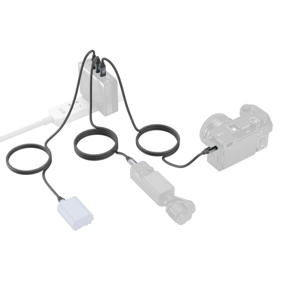 SmallRig 4789 USB-C (Düz)  Veri Kablosu (60 cm) - Resim 4