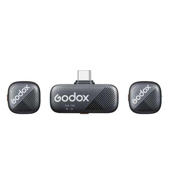Godox Cube-S Kit 2 İkili Mikrofon Kiti (Type-C) - 1