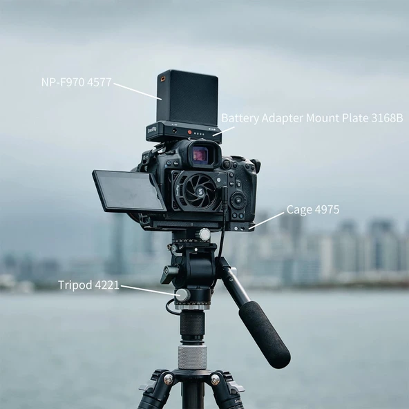 SmallRig 5063 Canon EOS R5 Mark II ve R5  için  Soğutma Fanı - Resim 7