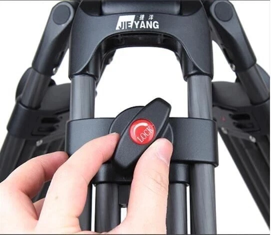 Jieyang 0606B 185cm Profesyonel Video Tripod - Resim 4