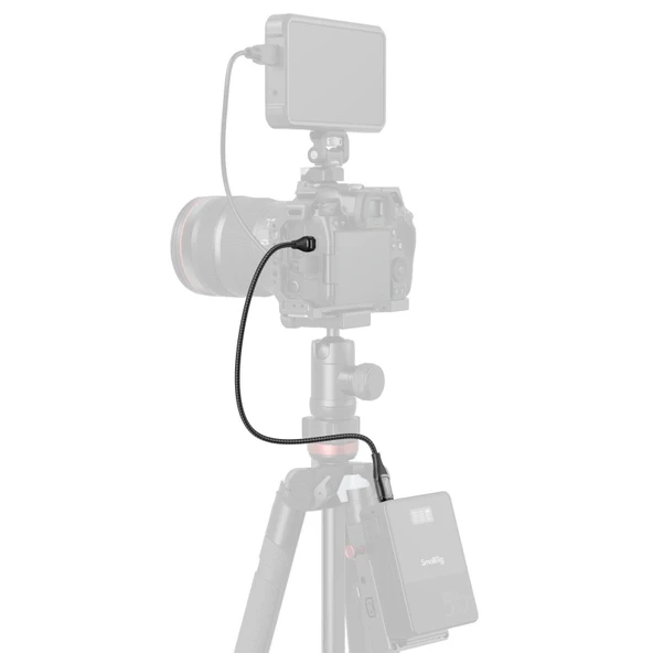 SmallRig 5113 240W Led Ekranlı Güç Kablosu (100 cm) - Resim 4