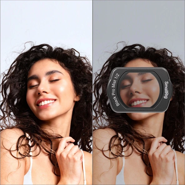 SmallRig 4775 DJI Osmo Pocket 3  için / Beyaz Difüzyon / CPL Filtre / Ekran Koruyucu Filtre Seti - Resim 3