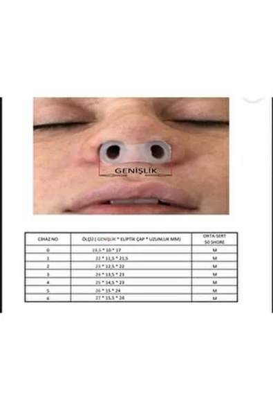 BURUN ŞEKİLLENDİRİCİ NOSTRIL RETAINER VE BANT 2-8 - 2
